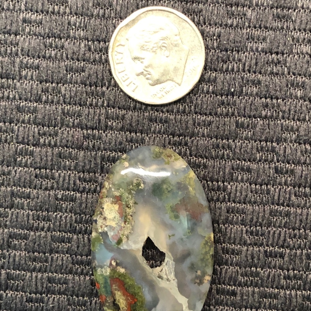 Freeform moss agate - Picture 5 of 16